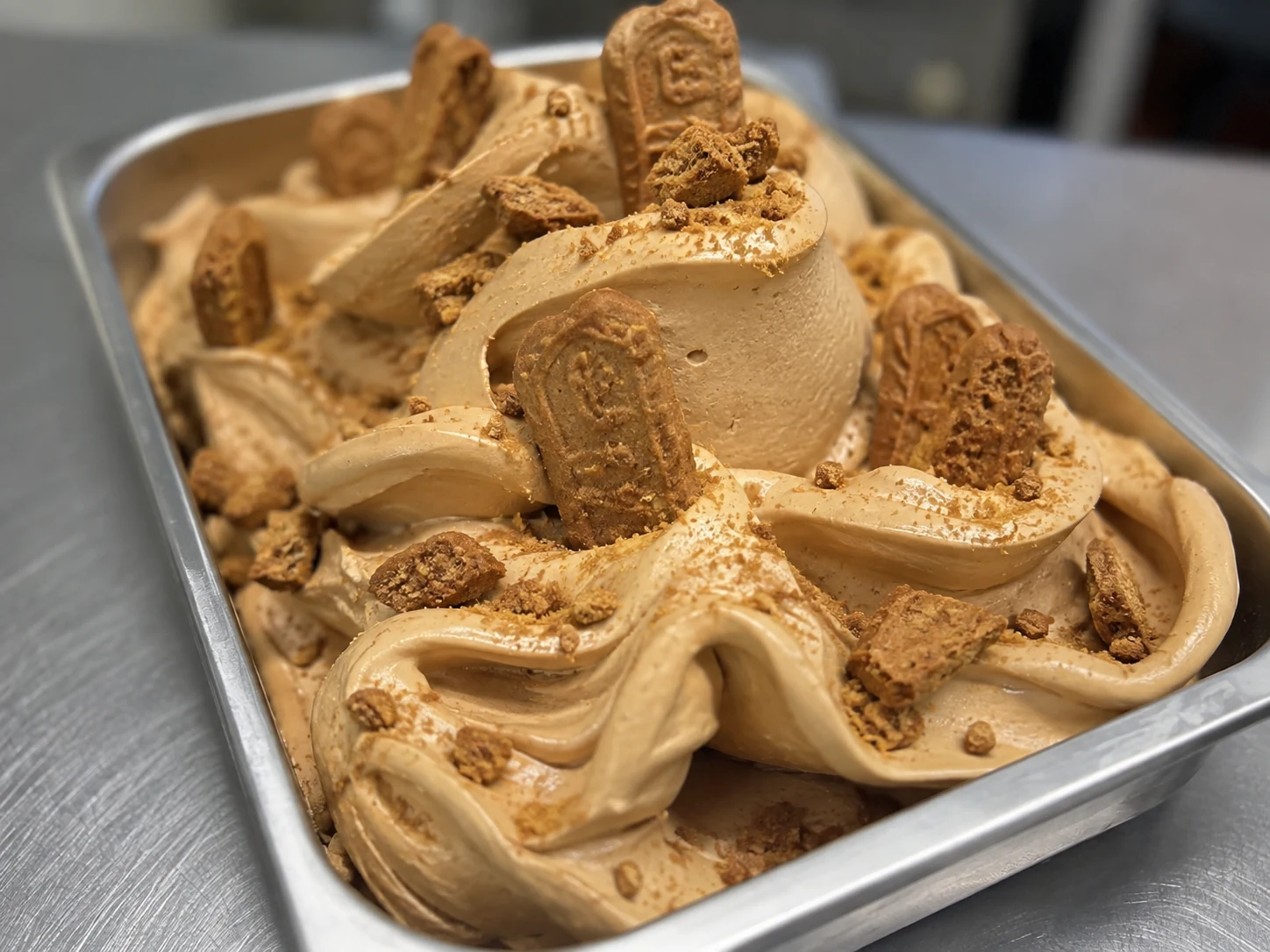 Fotorealistisch speculaas-ijs van Onze Goesting